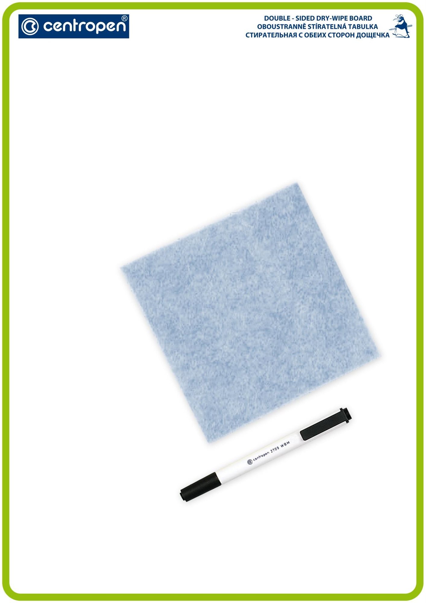 Centropen stierateľná tabuľka A3 7789