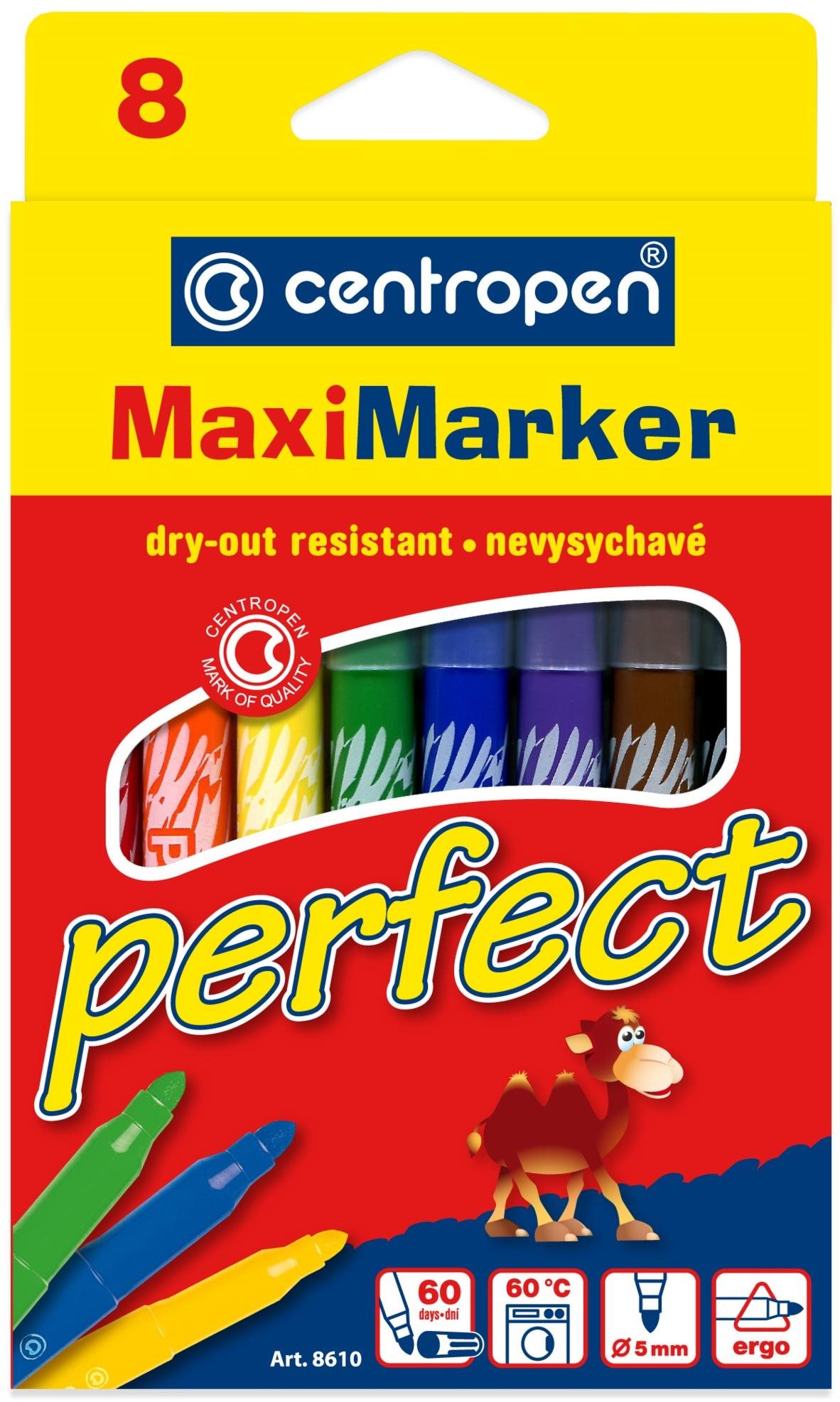 Centropen značkovač 8610 perfect 8 ks