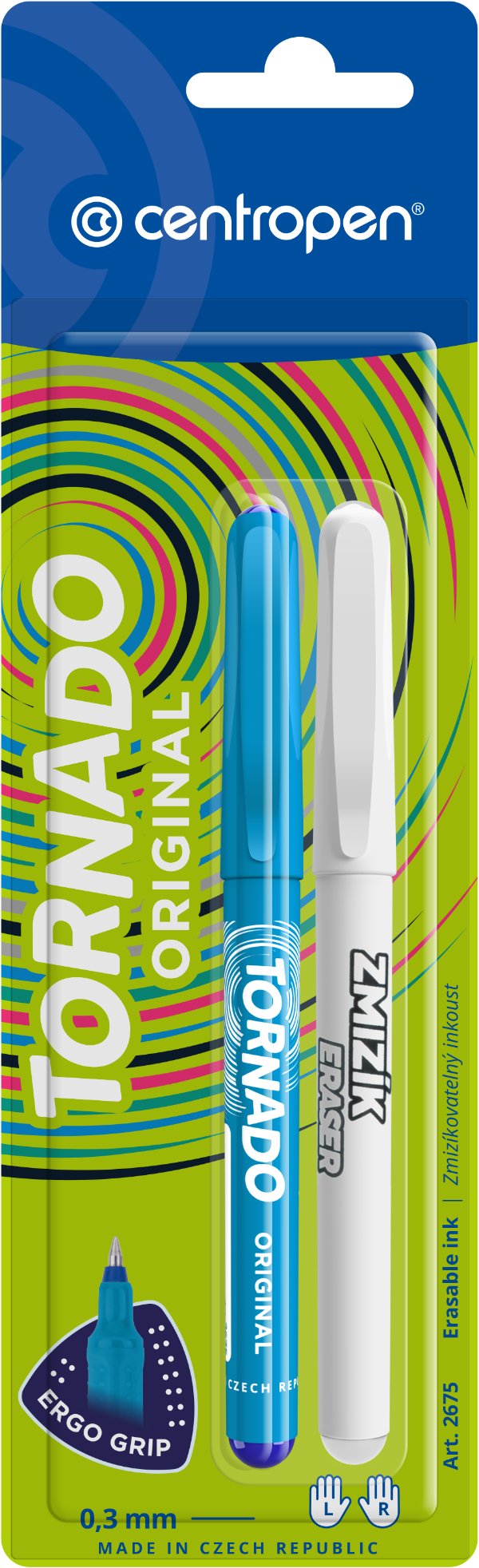 CENTROPEN Tornado 2675/2, originál + zmizík
