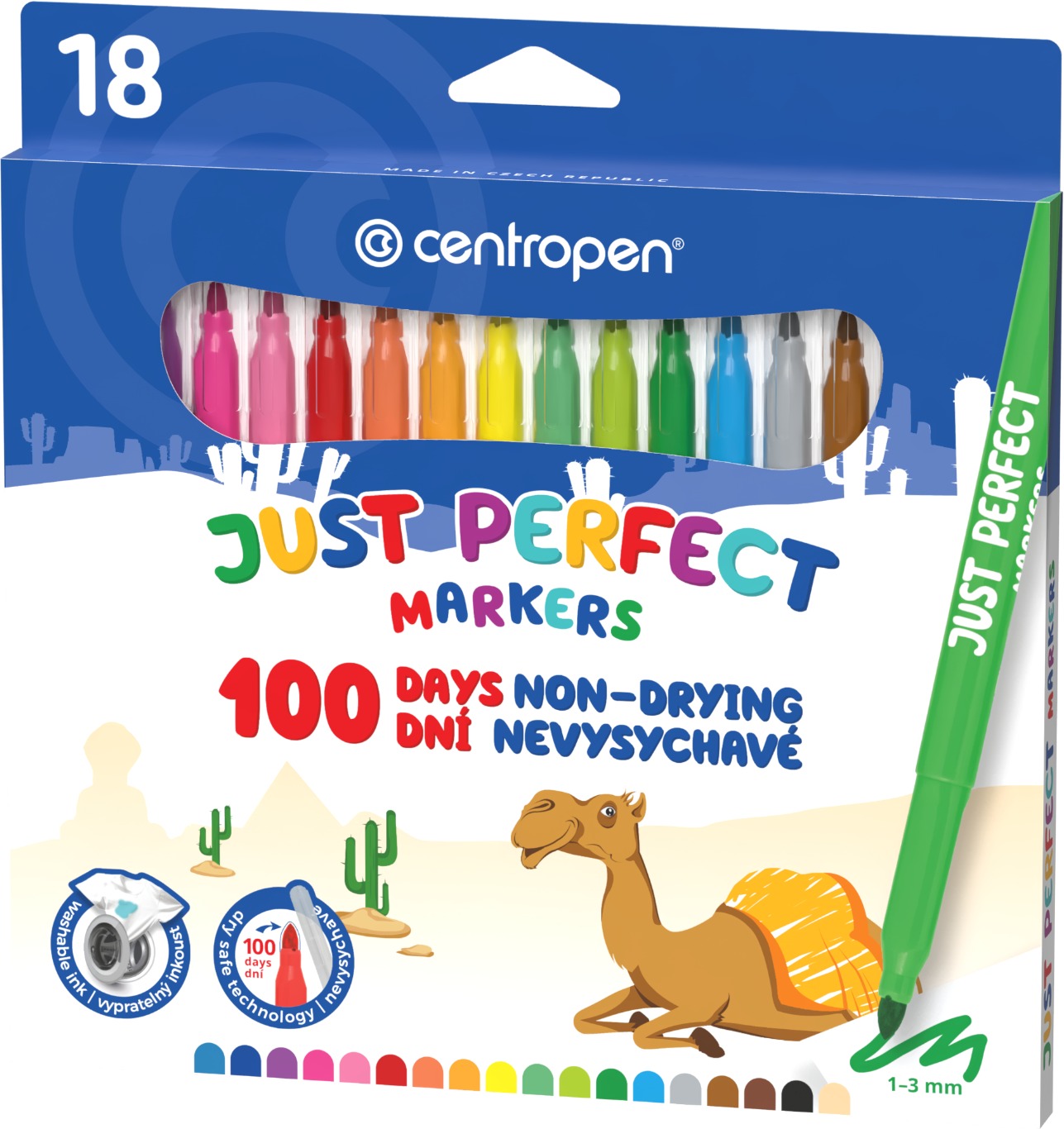 CENTROPEN Perfect 2510 nevysychavé 18 ks