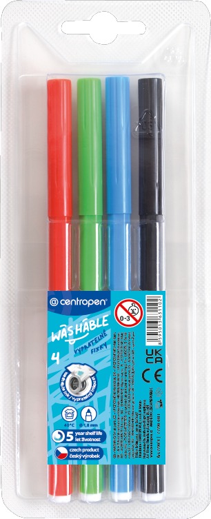 CENTROPEN 7790 TP vyprateľné 4 ks