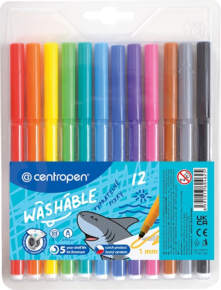 CENTROPEN 7790 TP vyprateľné 12 ks