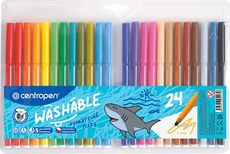 CENTROPEN 7790 TP vyprateľné 24 ks