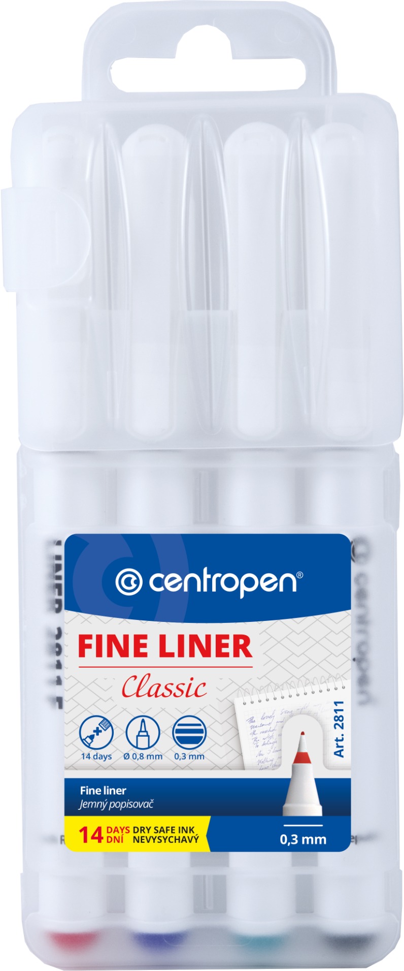 CENTROPEN liner 2811 4 ks