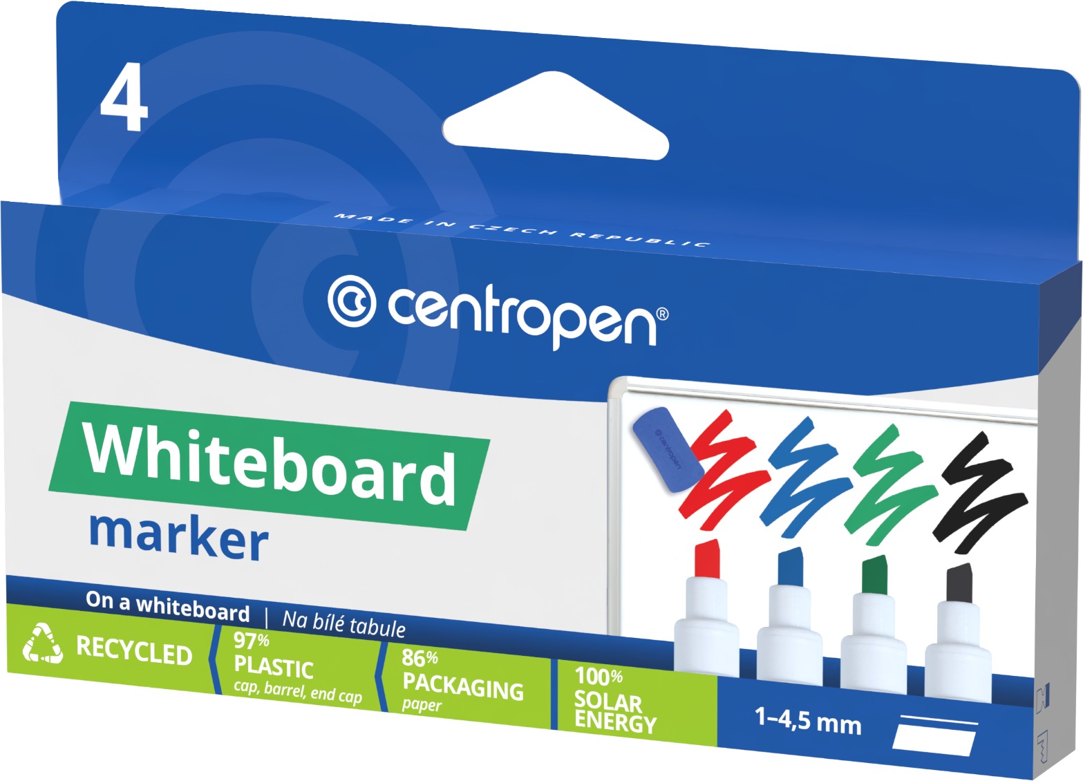 CENTROPEN značkovač 8569 na tabule 4 ks