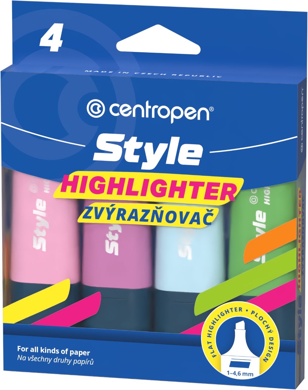 CENTROPEN 6252 STYLE SOFT – balenie 4 ks