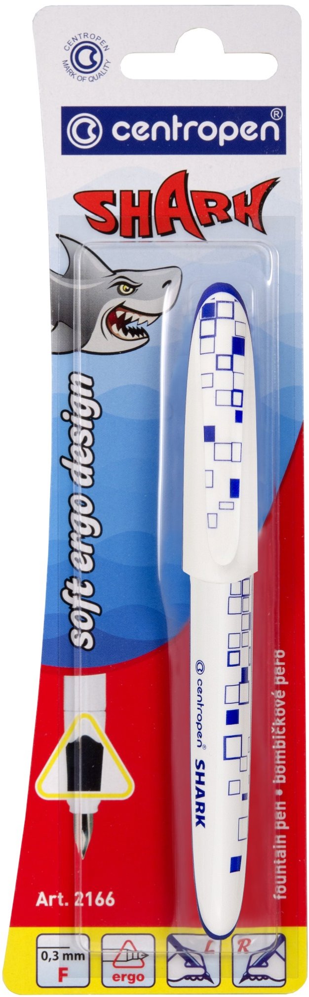 CENTROPEN SHARK 2166 (náhodná farba pera)