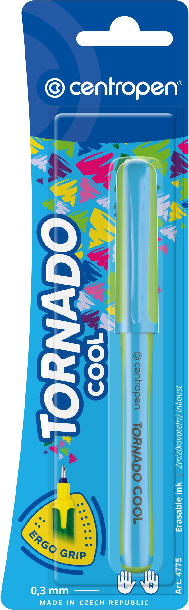 CENTROPEN Tornado 4775 cool (náhodná farba pera)