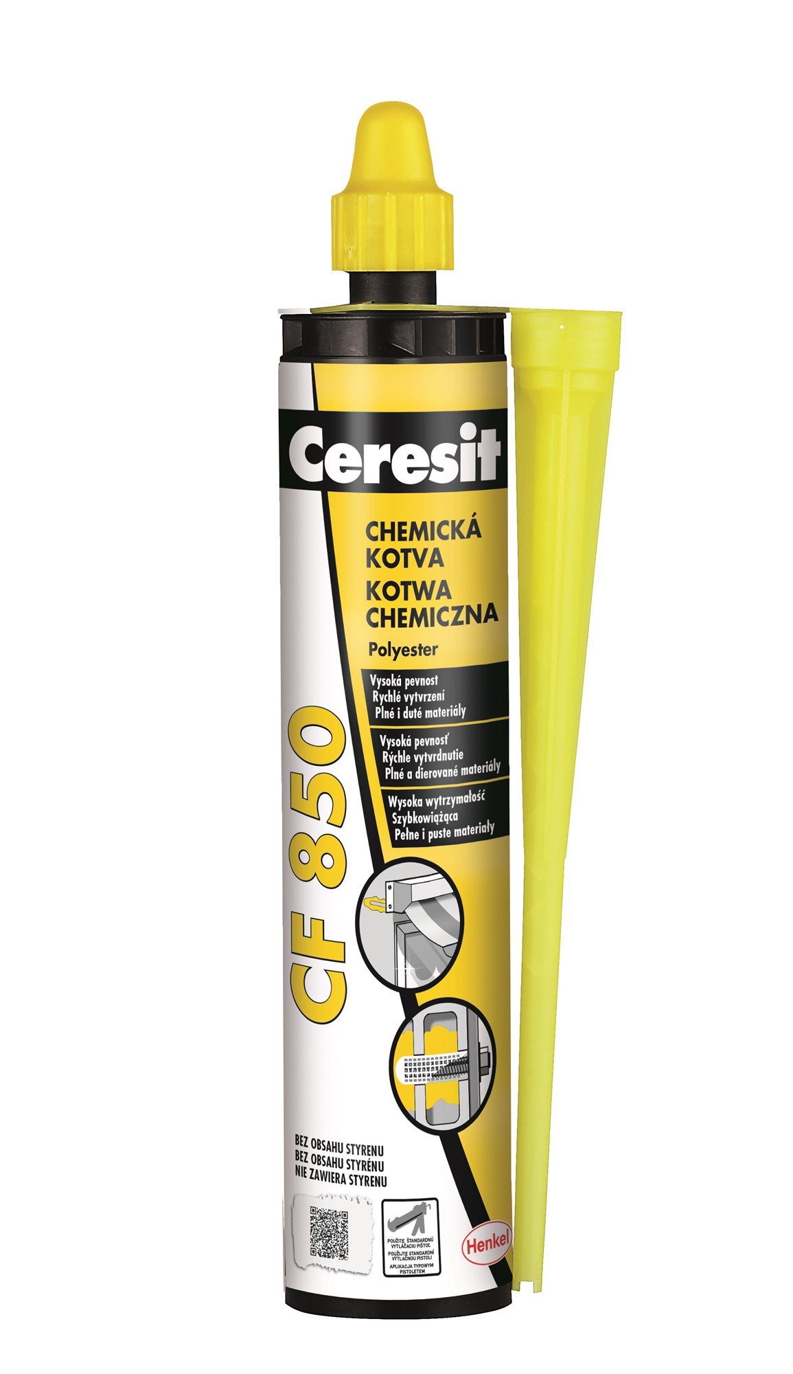 Ceresit Chemická kotva CF 850, 300 ml