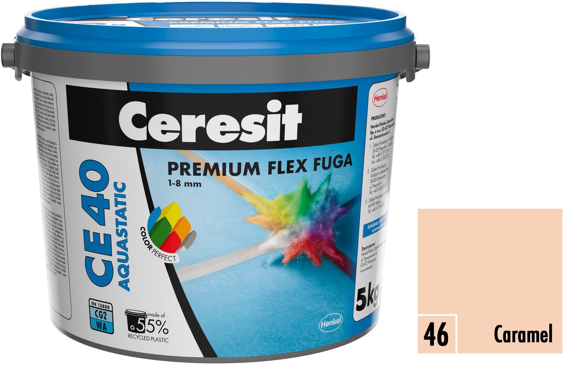 Ceresit Škárovacia hmota CE 40 caramel, 5 kg
