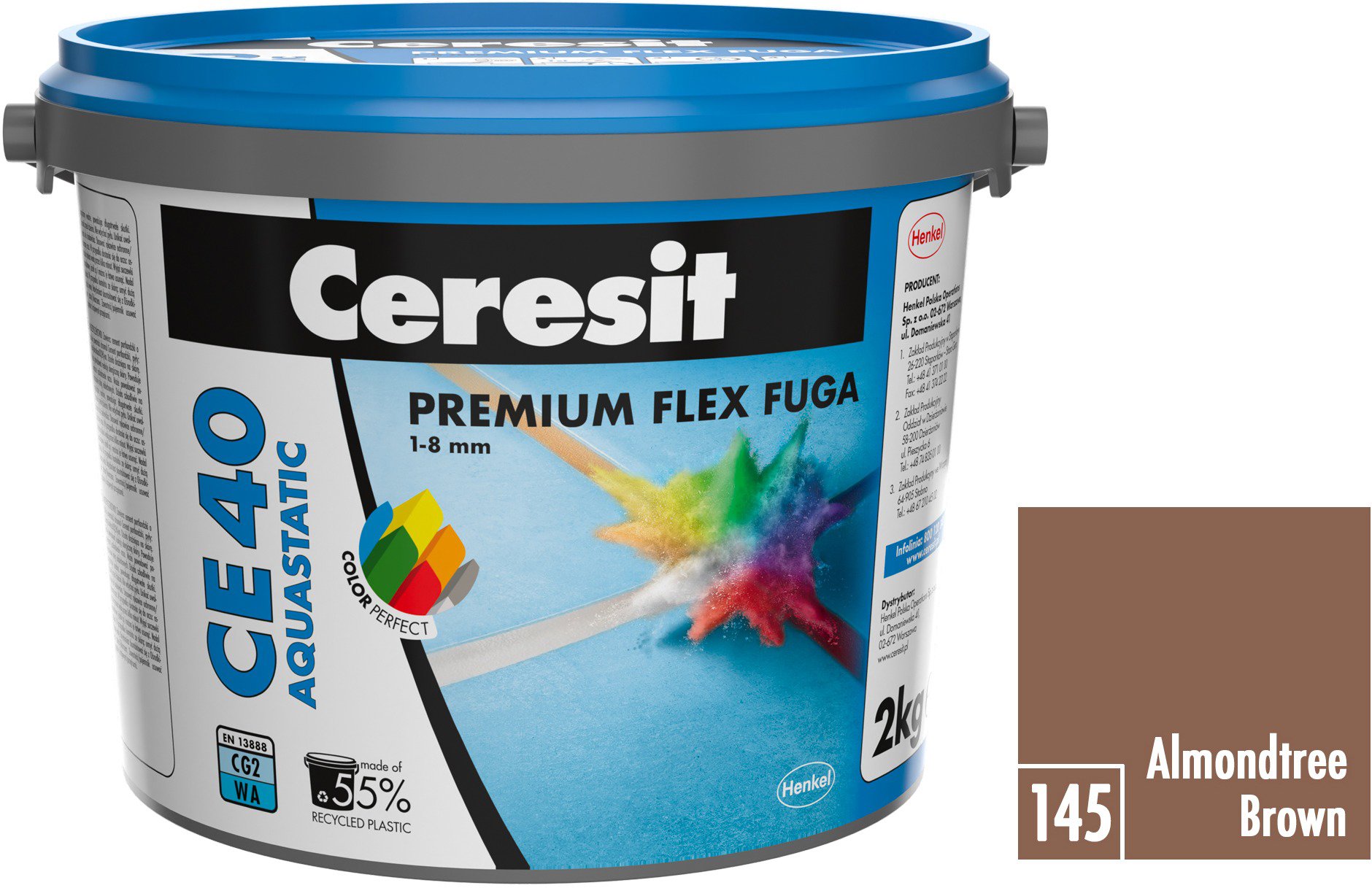 Ceresit Škárovacia hmota CE 40 almond brown, 2 kg