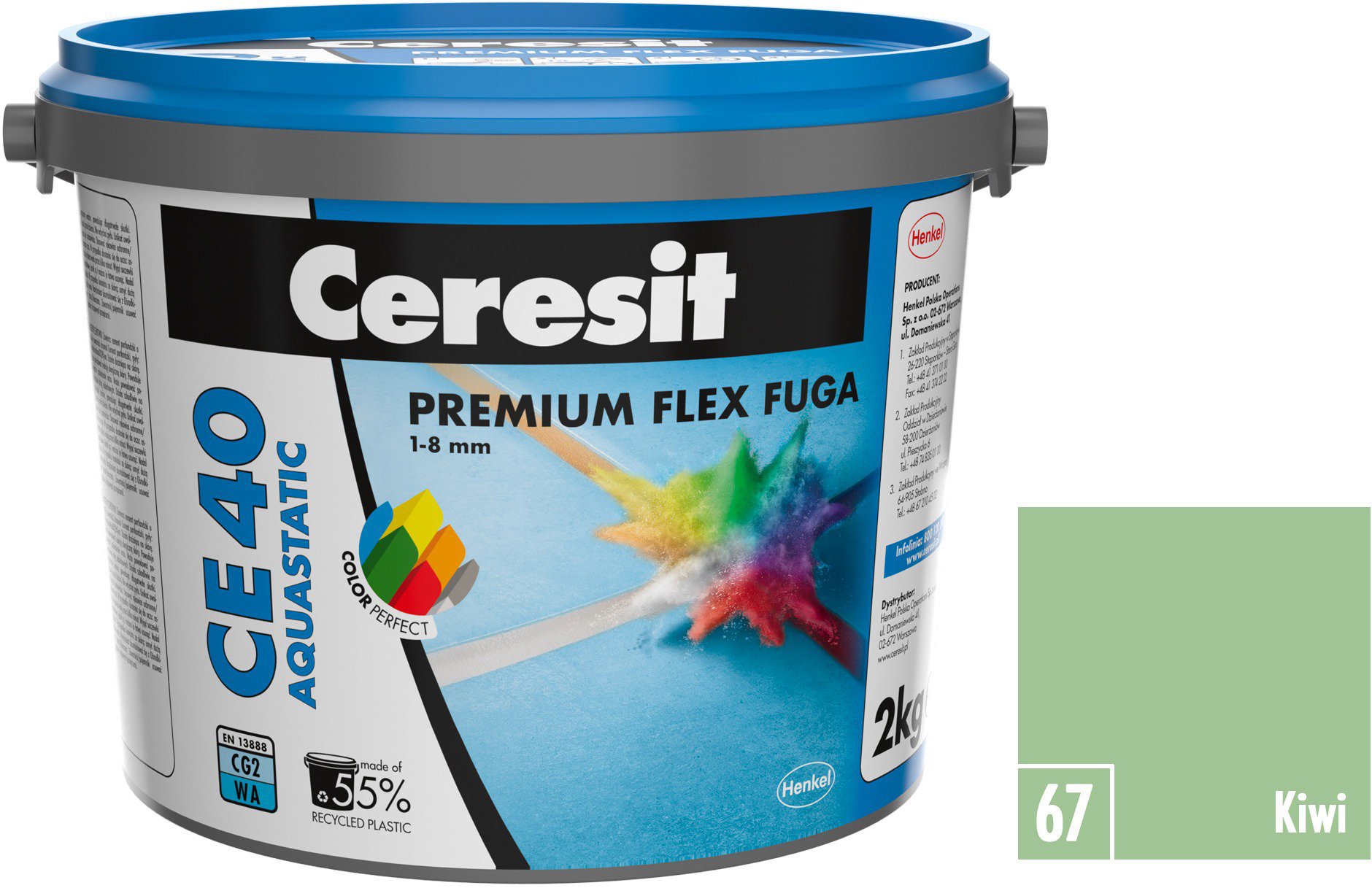 Ceresit Škárovacia hmota CE 40 kiwi, 2 kg