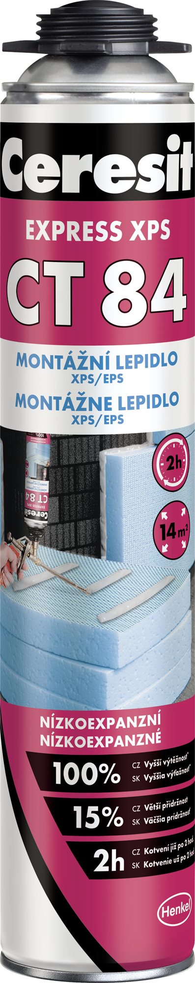 Ceresit Polyuretánové lepidlo CT 84 Express XPS