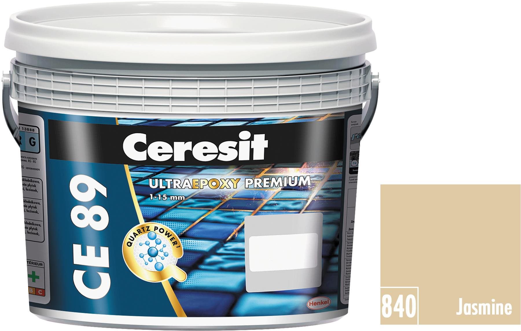 Ceresit – Škárovacia hmota CE 89 UltraPox Color Jasmine, 2,5 kg