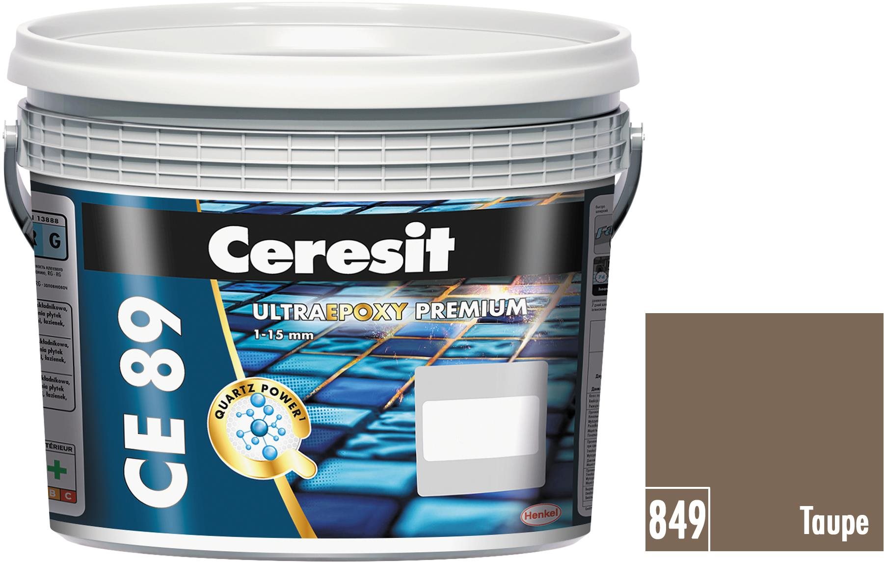 Ceresit Škárovacia hmota CE 89 UltraPox Color Taupe, 2,5 kg