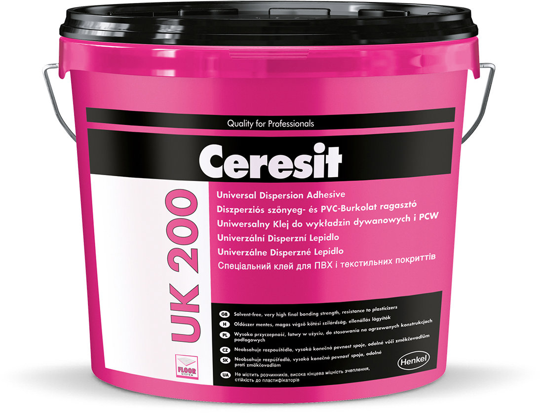CERESIT Univerzálne disperzné lepidlo UK 200, 14 kg