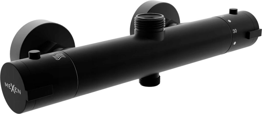 MEXEN Kai Termostatická sprchová batéria čierna (77150-70)