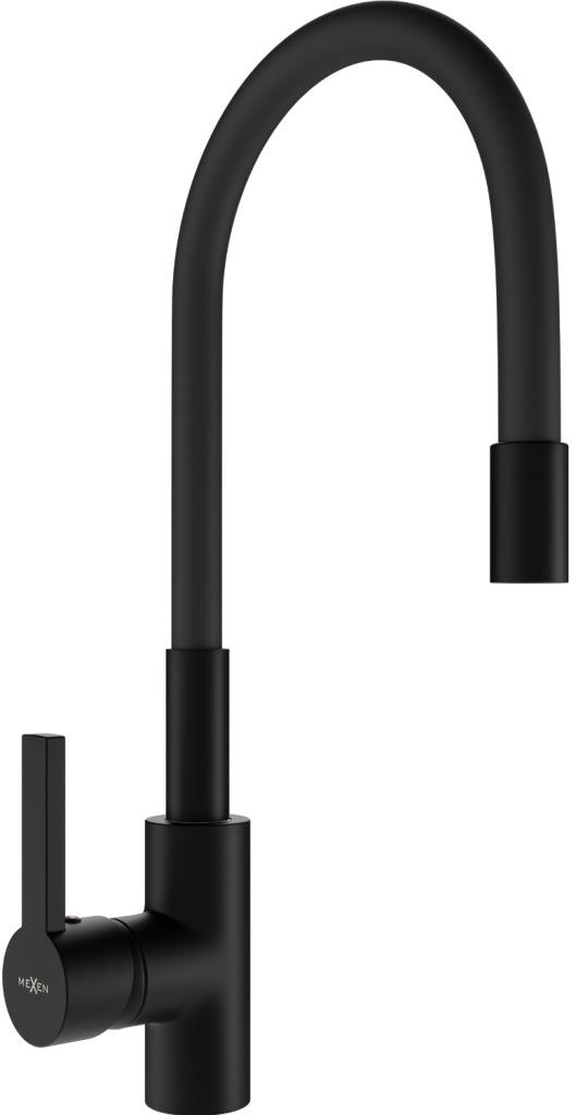 MEXEN Flex Drezová batéria, čierna (670900-70)