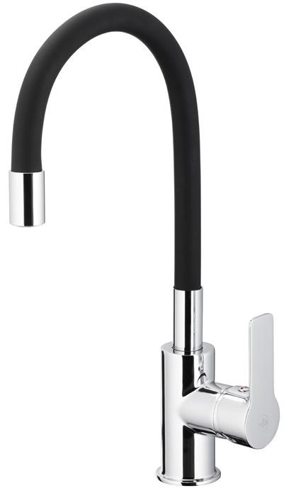 KFA RUMBA Drezová batéria flexibilný výtok, chróm (6553-915-00)