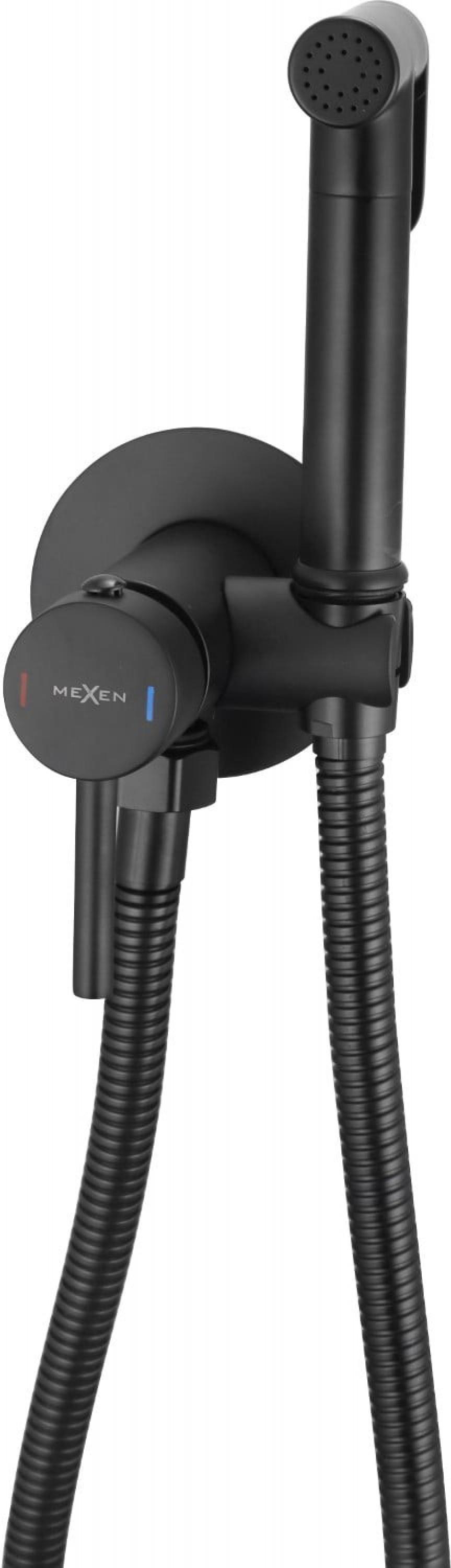 MEXEN Elba Podomietková bidetová batéria, čierna (7599250-70)