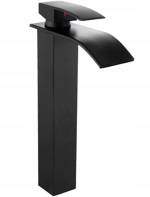MEXEN Aries umývadlová batéria vysoká, čierna (744810-70)