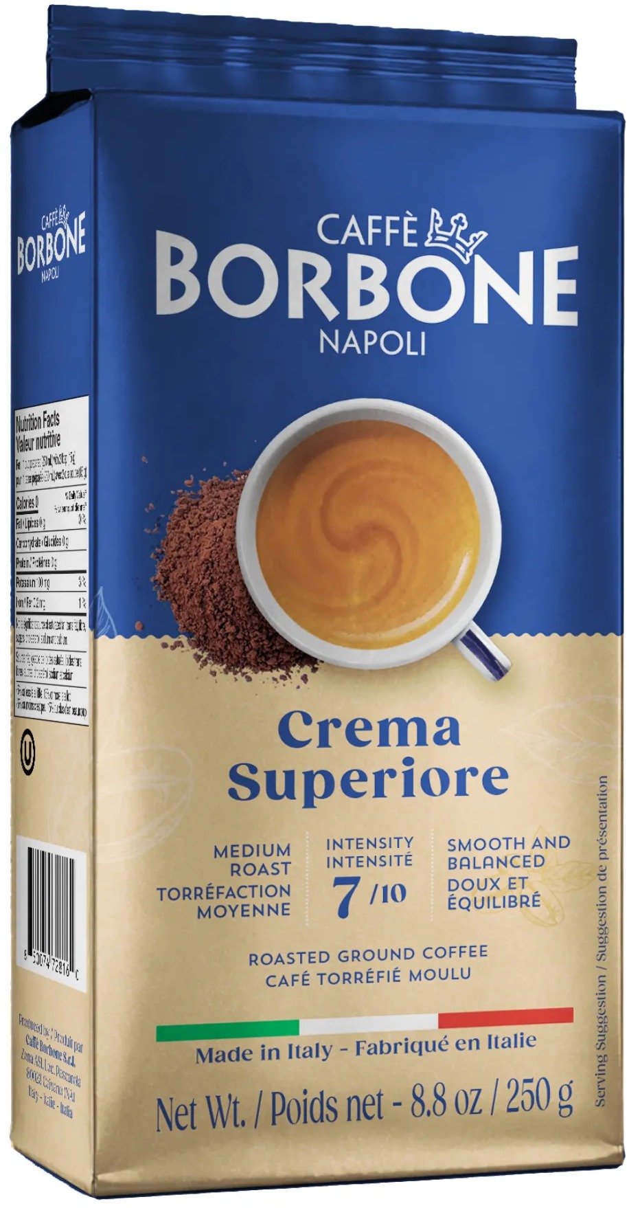 Caffe Borbone Crema Superiore mletá 250g