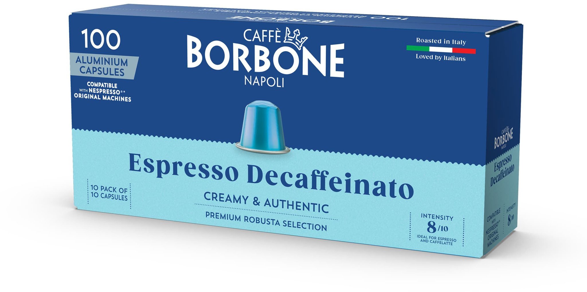 Caffe Borbone Espresso Decaffeinato 10 kapslí