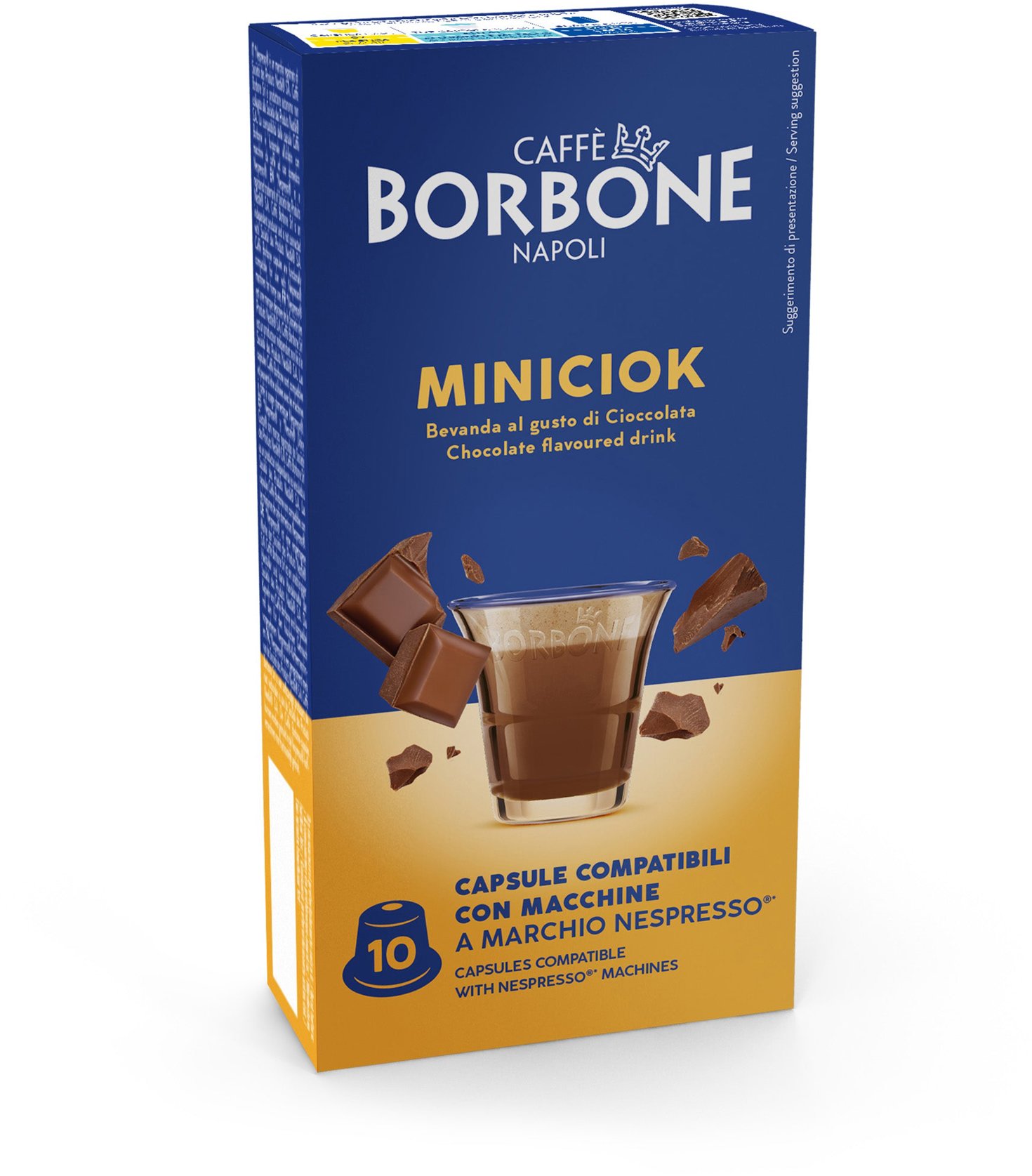Caffe Borbone Miniciock 10 kapslí Nespresso