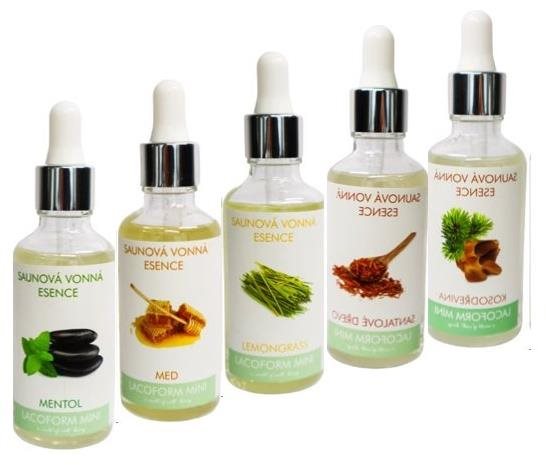 Sada saunových esencií Lacoform Mini 5 × 50 ml