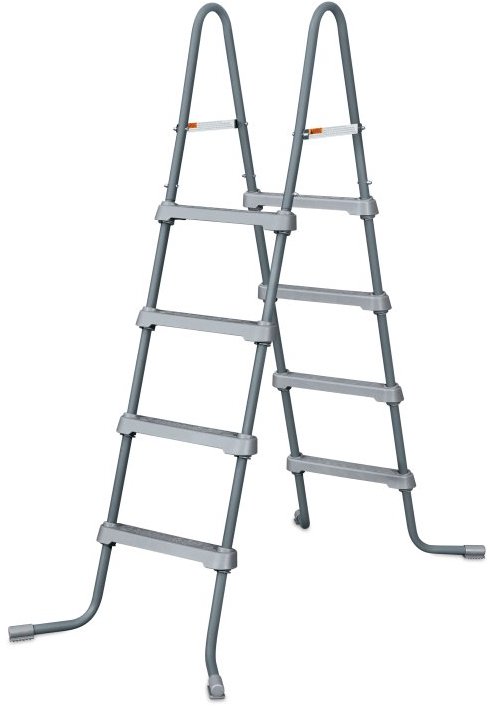 CF GROUP Bazénové schodíky CF pre nadzemné bazény 1,32 m sivé