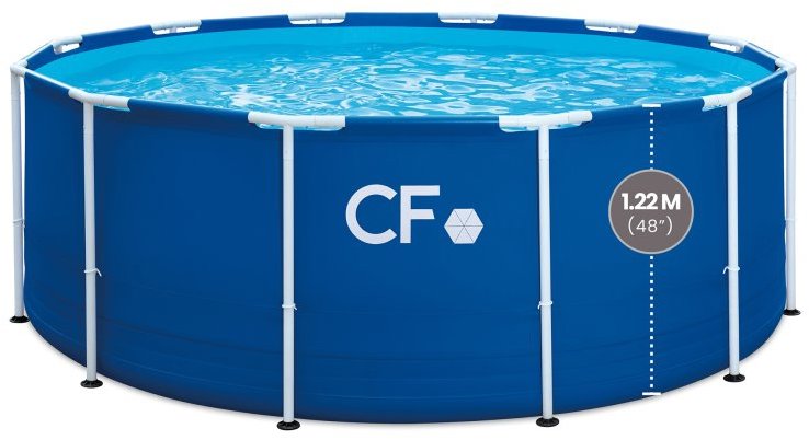 CF GROUP CF Frame 3,66 × 1,22 m modrý