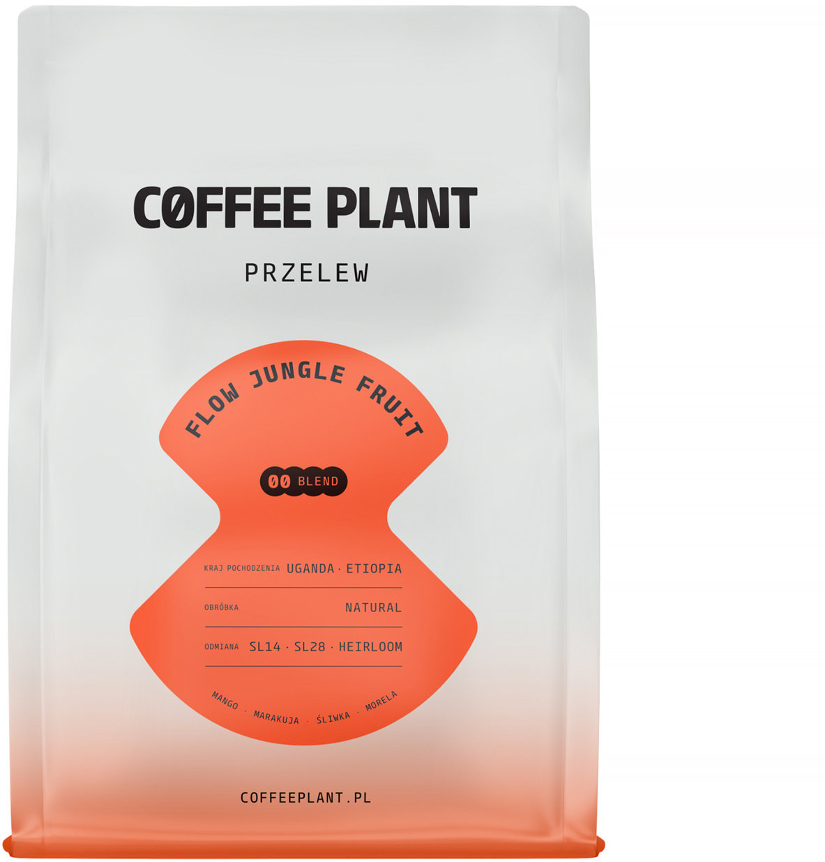 Coffee Plant FLOW Jungle Fruit Filter, výberová, 250 g
