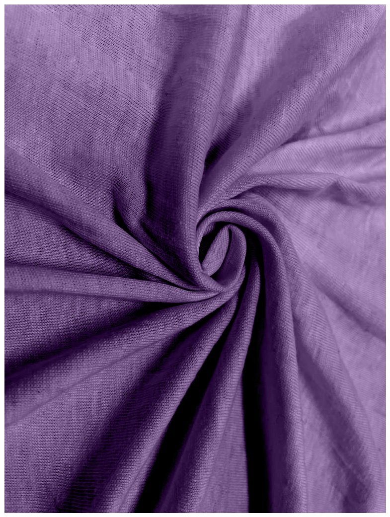 Kaptan Prestieradlo Jersey TOP 90 × 200 cm, tmavo fialové