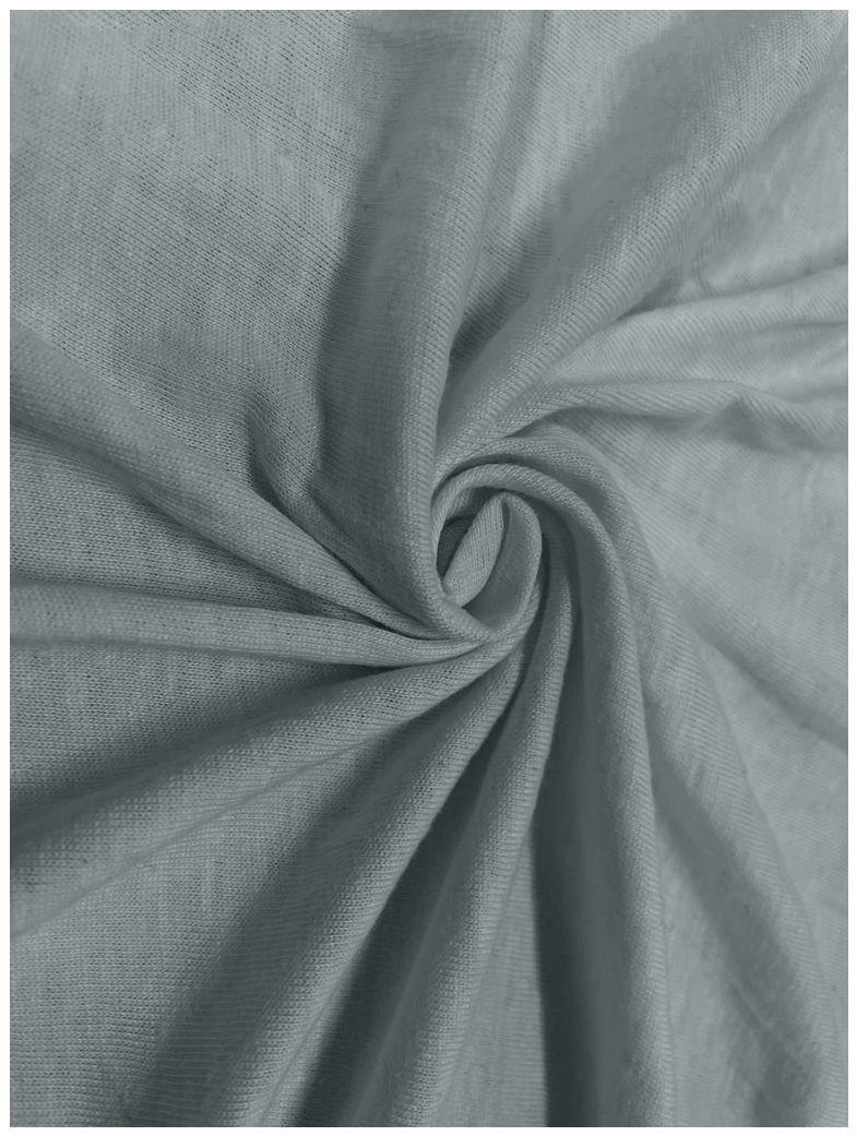 Kaptan Prestieradlo Jersey STANDARD 180 × 200 cm, svetlo sivé