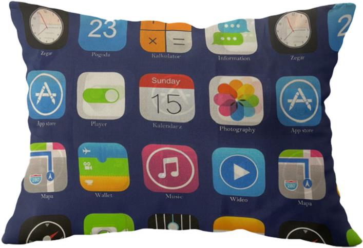 Kaptan Obliečka na vankúš Phone, 70 × 90 cm