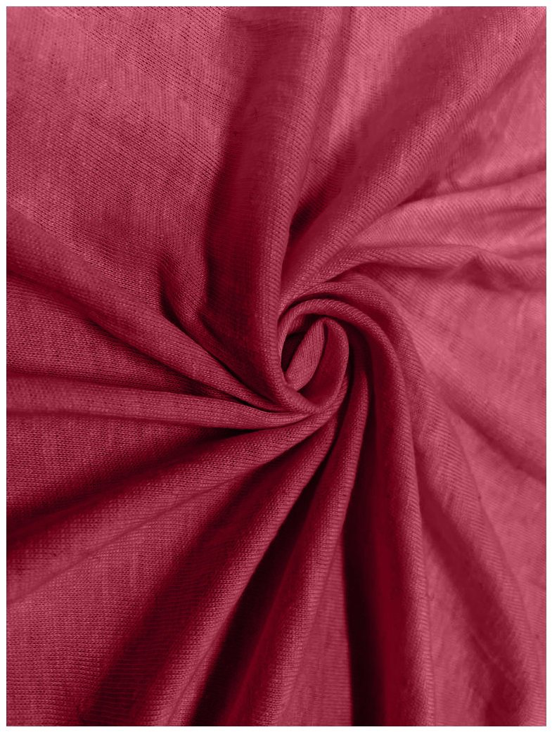 Kaptan plachta jersey do postieľky – 70 × 140 červená