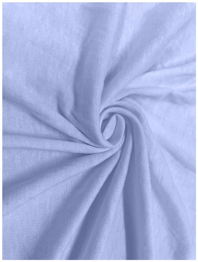 Kaptan plachta jersey do postieľky – 60 × 120 modrá