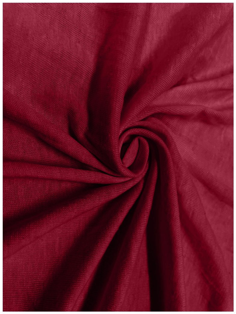 Kaptan Plachta na posteľ Jersey Lux, 90 × 200 cm, vínové