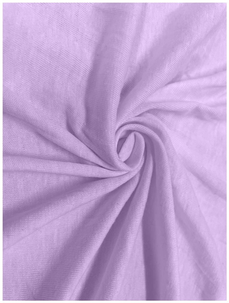 Kaptan Plachta na posteľ Jersey Lux, 90 × 200 cm, svetlo fialové