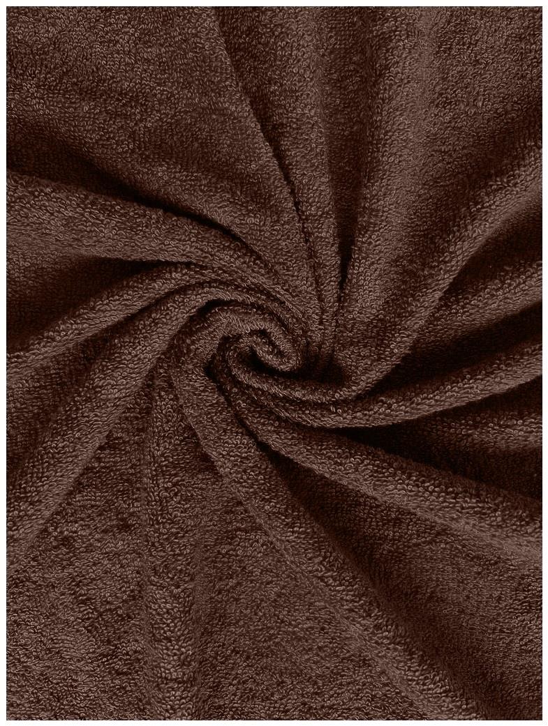 Kaptan Plachta na posteľ Froté Lux, 180 × 200 cm, tmavo hnedé