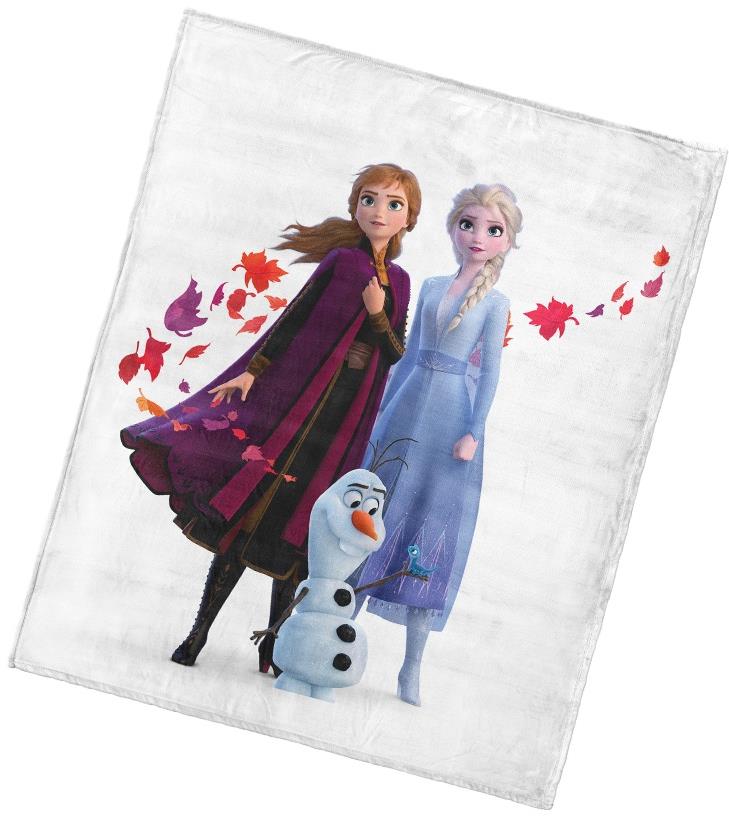 Kaptan Detská deka Ľadové Kráľovstvo Magický Vánok 130 × 160 cm