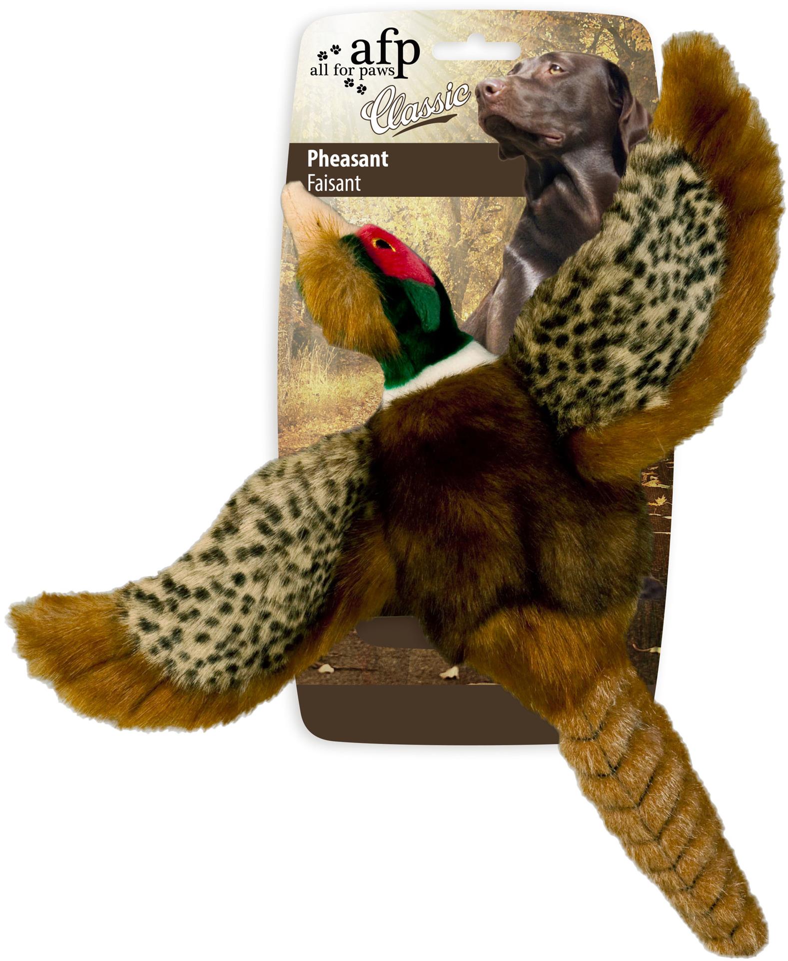 AFP Classic Plyšový bažant s pískadlom – S