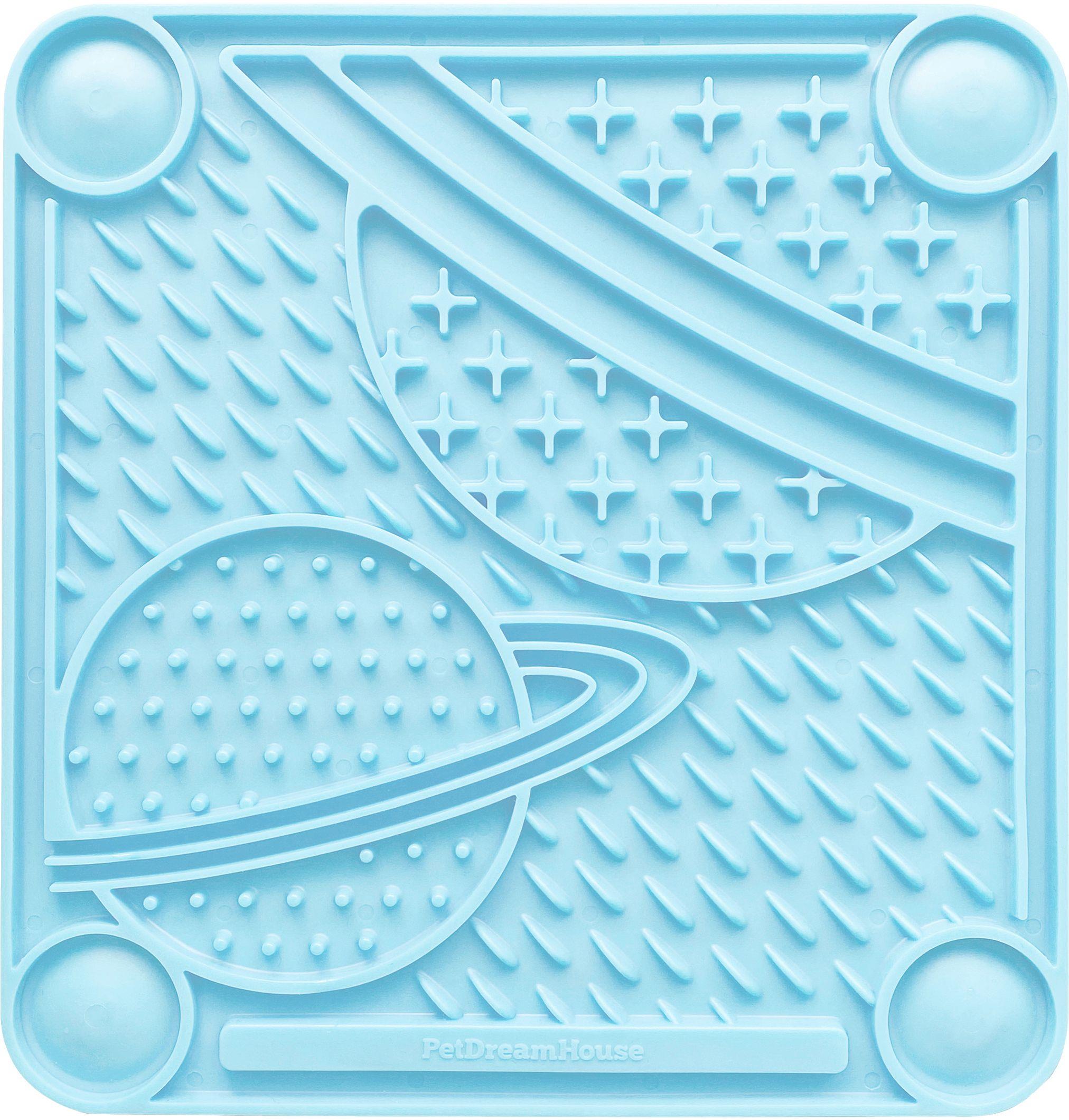PetDreamHouse lízacia podložka Paw Planet Lick Pad – svetlomodrá