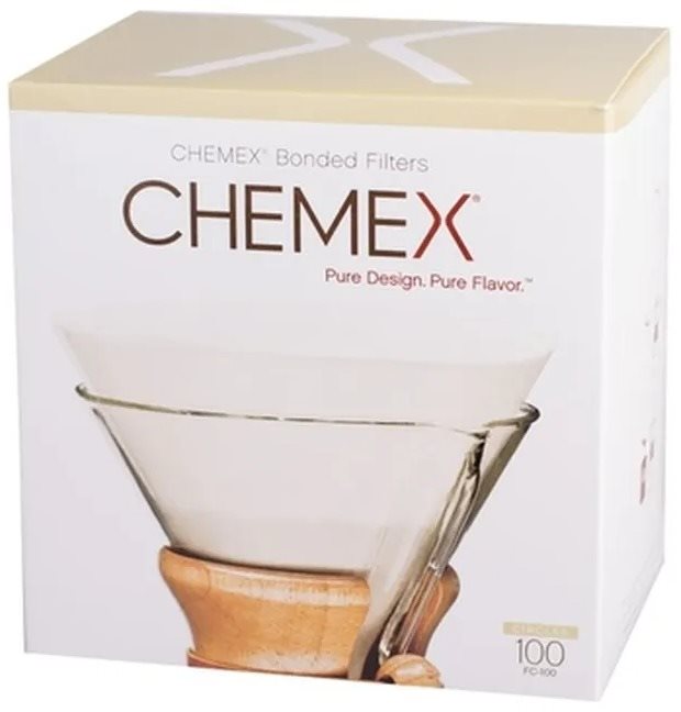 Chemex papierové filtre pre 6 – 10 šálok, okrúhle, 100 ks
