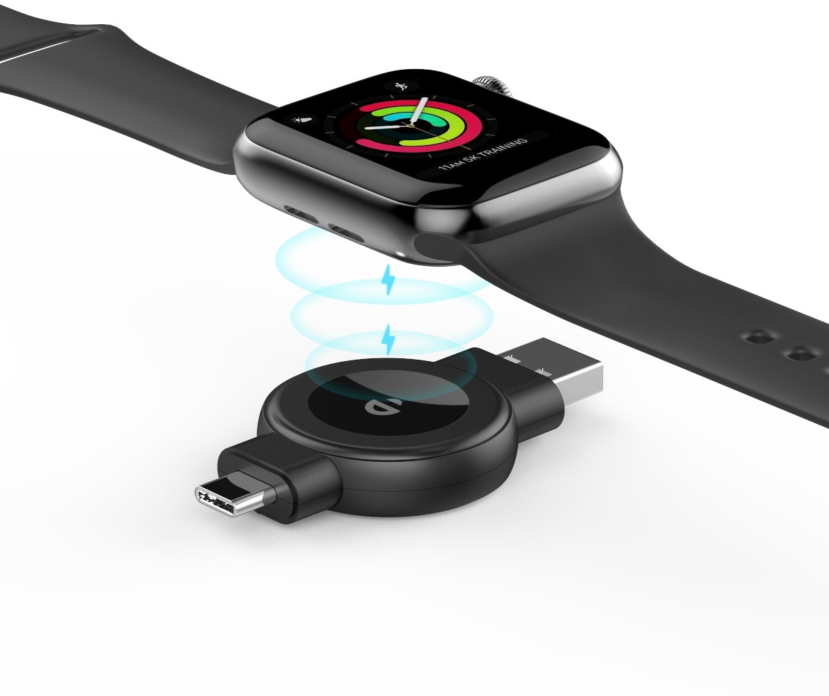 ChoeTech 5 W 2 in 1 Magnetic Wireless Charger for Apple & Samsung watch