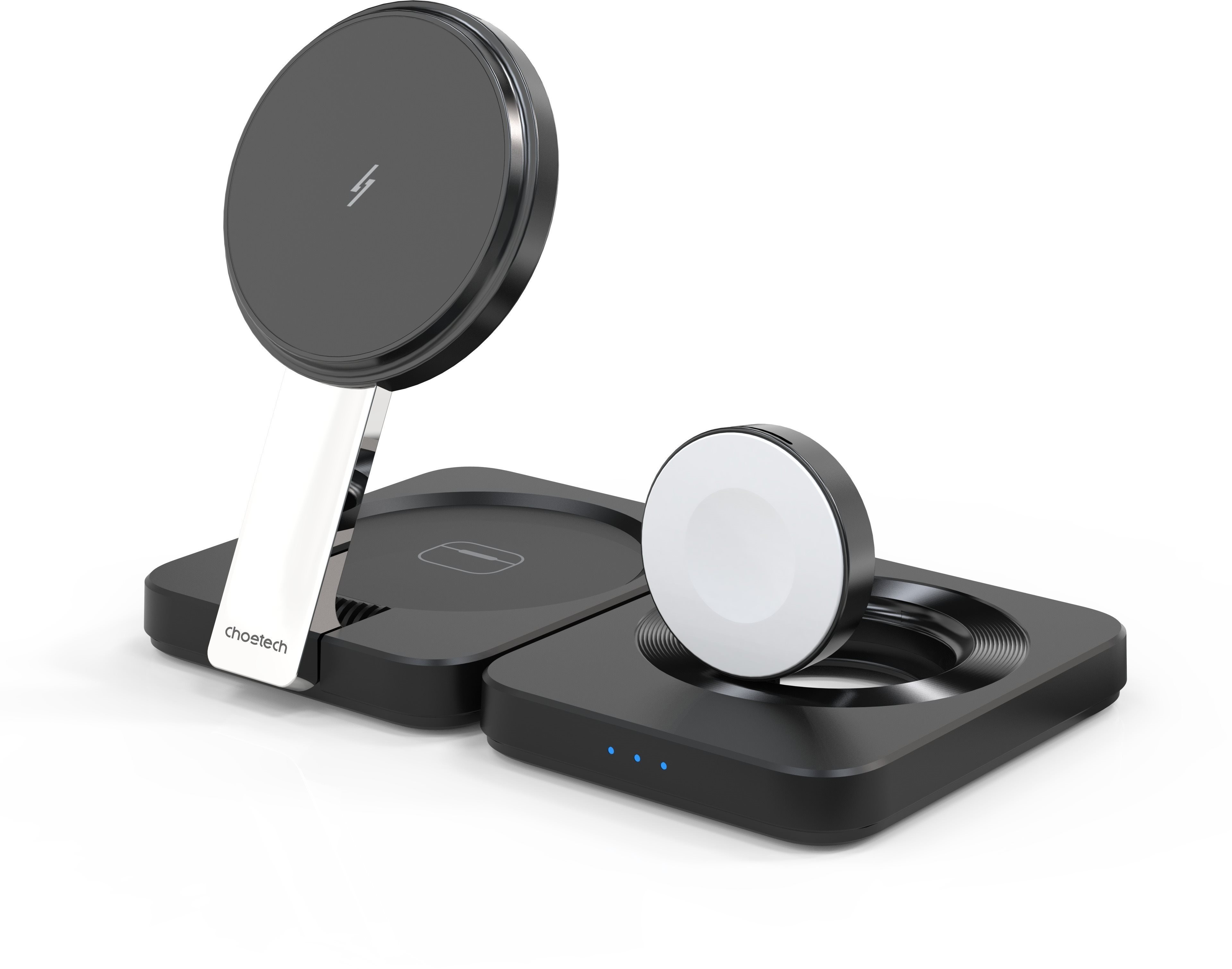 Choetech 15 W QI2 Certified 3-in-1 Foldable Magnetic wireless charger