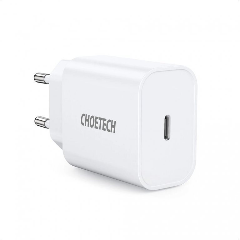 Choetech PD20W type-c wall charger white