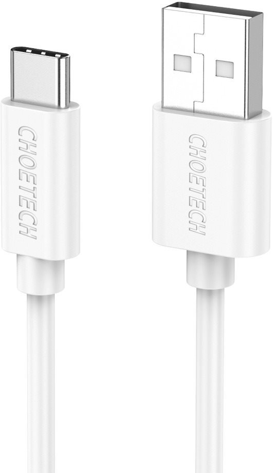 ChoeTech (USB-A USB-C) Cable 1 m biely
