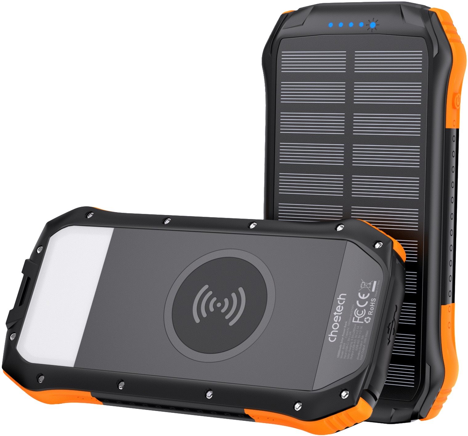 ChoeTech B659 10000mAh solar Power Bank+wireless charging