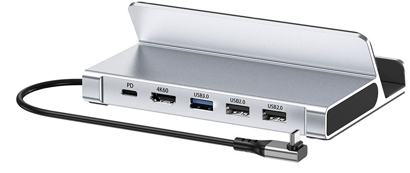 Choetech 5 in1 TYPE-C TO PD+HDMI+USB 3.0A/F*1+USB2.0*2 Steam Deck
